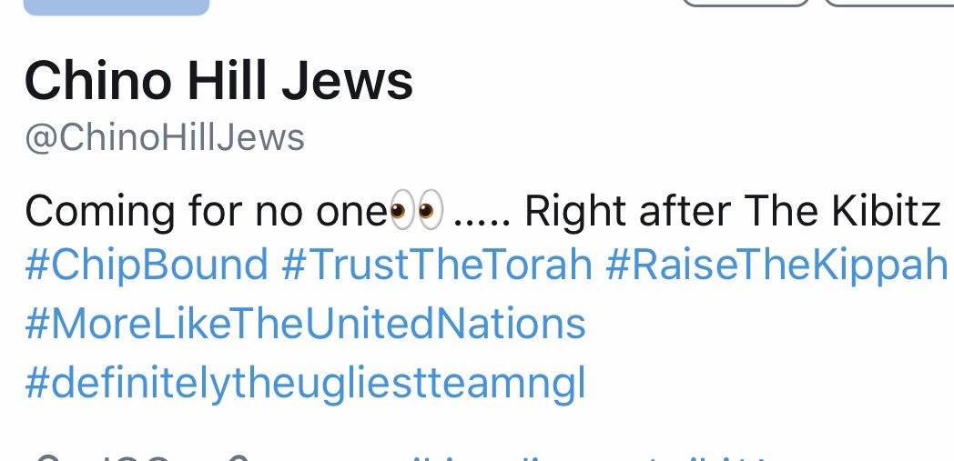 ChinoHillJews's tweet photo. It's about time... 5-0🔥🔥 #1seed https://t.co/8ve91TeYND