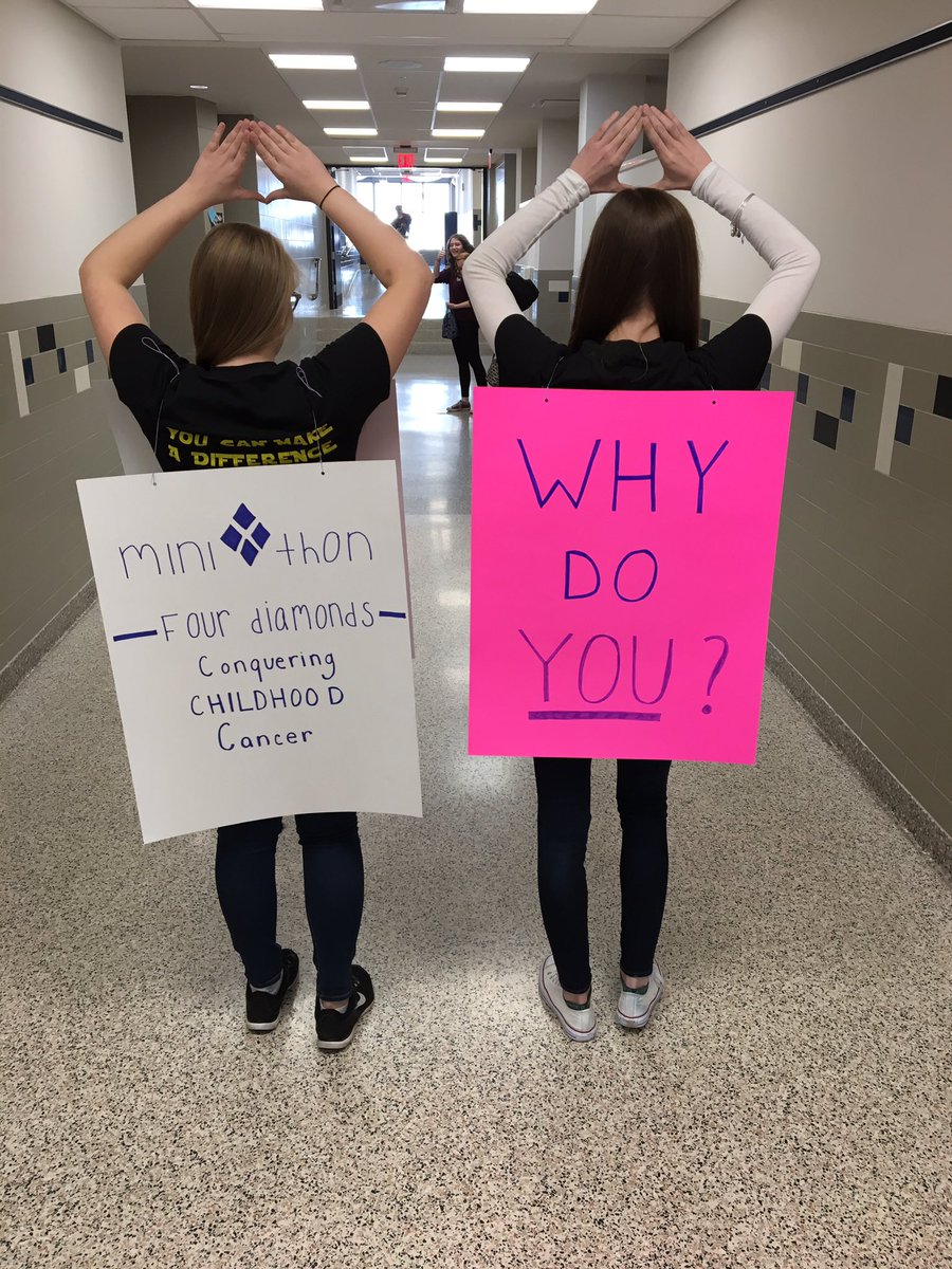 qchsminithon's tweet photo. @Jesspringlee and @TayKish_  are going to Thon. Are you?? If not REGISTER!!! It's for the kids💛
 https://t.co/iFrBWBC9L3 https://t.co/25Ze9ZDBJo