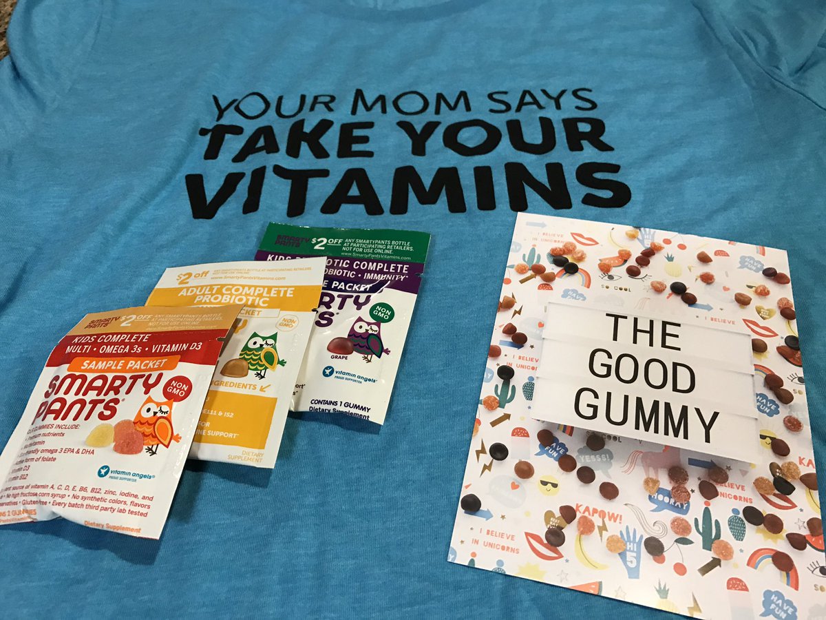 joemedler's tweet photo. @SmartyHealth love the healthy gummies #smartysquad https://t.co/jGsPyzU1CF
