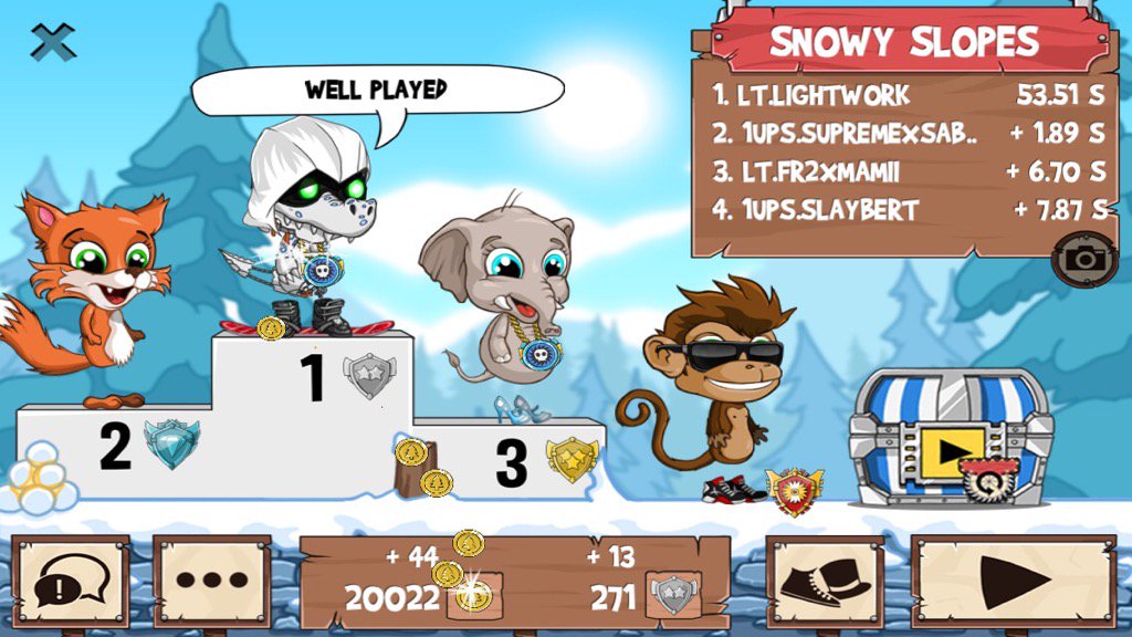 LLightwork's tweet photo. Get on my level, son! #funrun2 #SUPREMExSaber #FR2xMamii #Slaybert https://t.co/JCRwfeOzA5