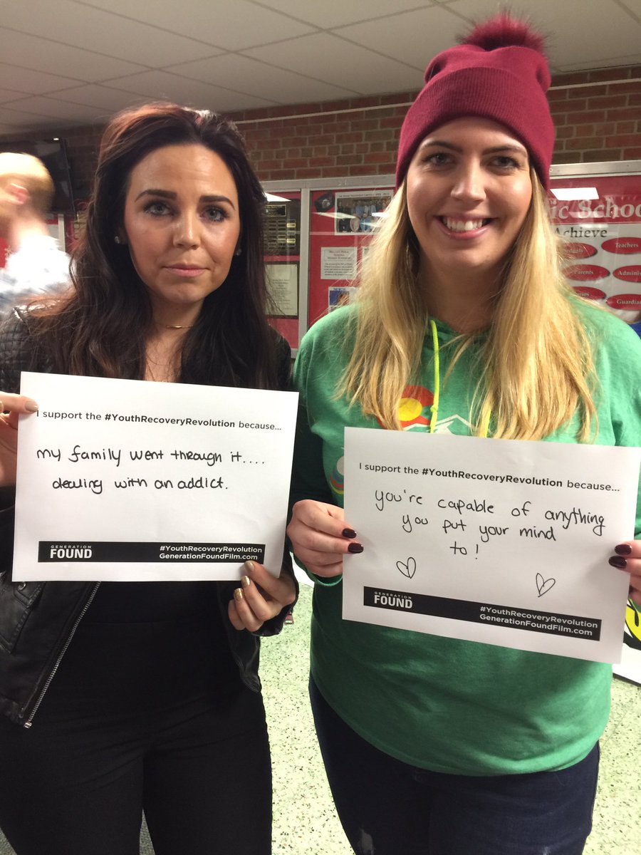 " I am joining the #YouthRecoveryRevolution because my family went through it..." 🎥#HelpJustOne #GenerationFoundFilm