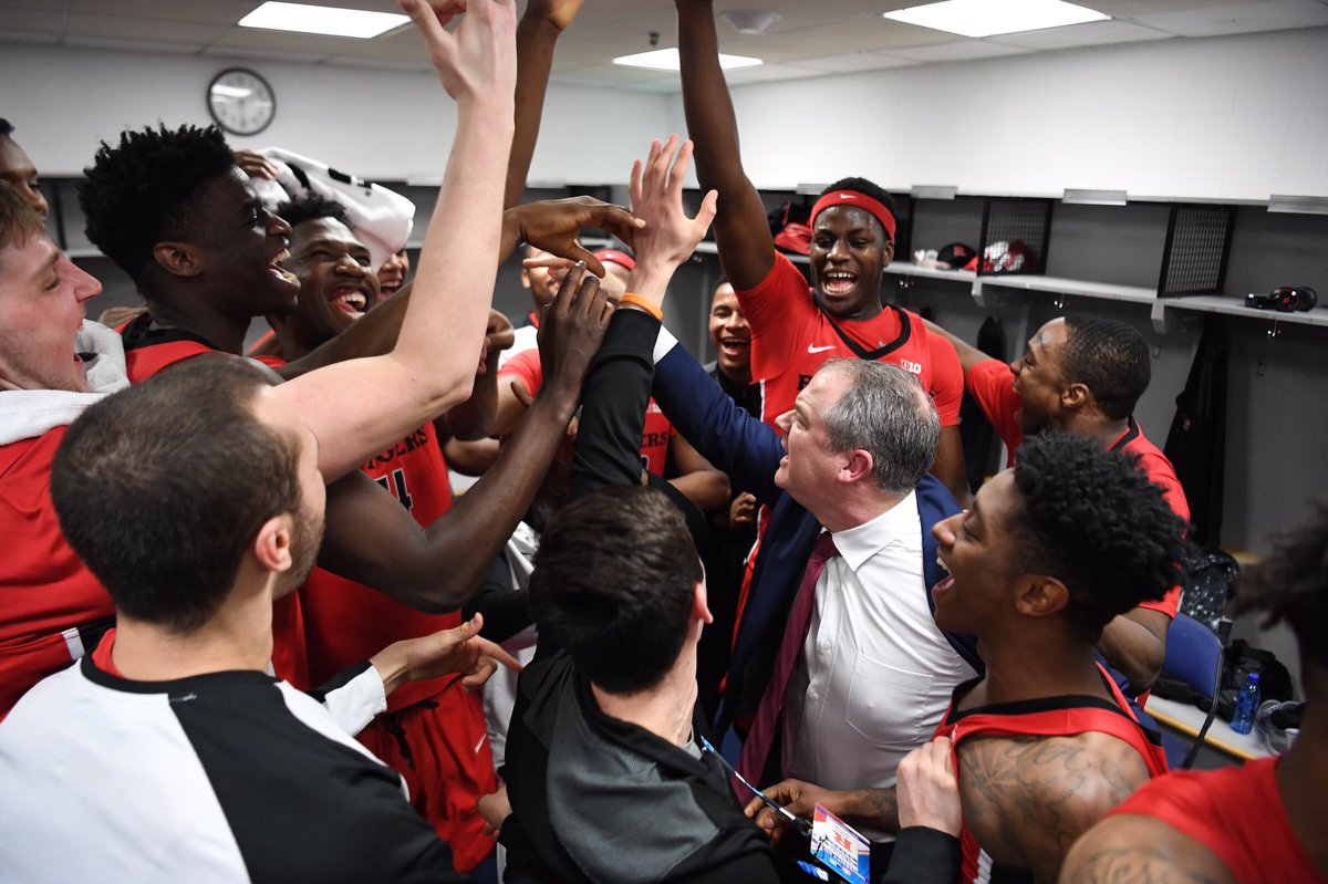 RutgersMBB's tweet photo. Winning... it's a GREAT Feeling #NewSeason #KnightAndDay #B1GinDC https://t.co/vImQiVDrKd