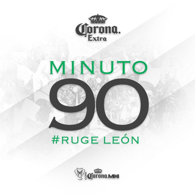 clubleonfc's tweet photo. #LEOCRU | #CopaMX
90' @Corona_Futbol informa: León 0 - 1 Cruz Azul.  
#QueremosLaCopa https://t.co/60RjcoUdnz