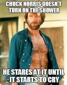 Happy birthday Chuck Norris! 
