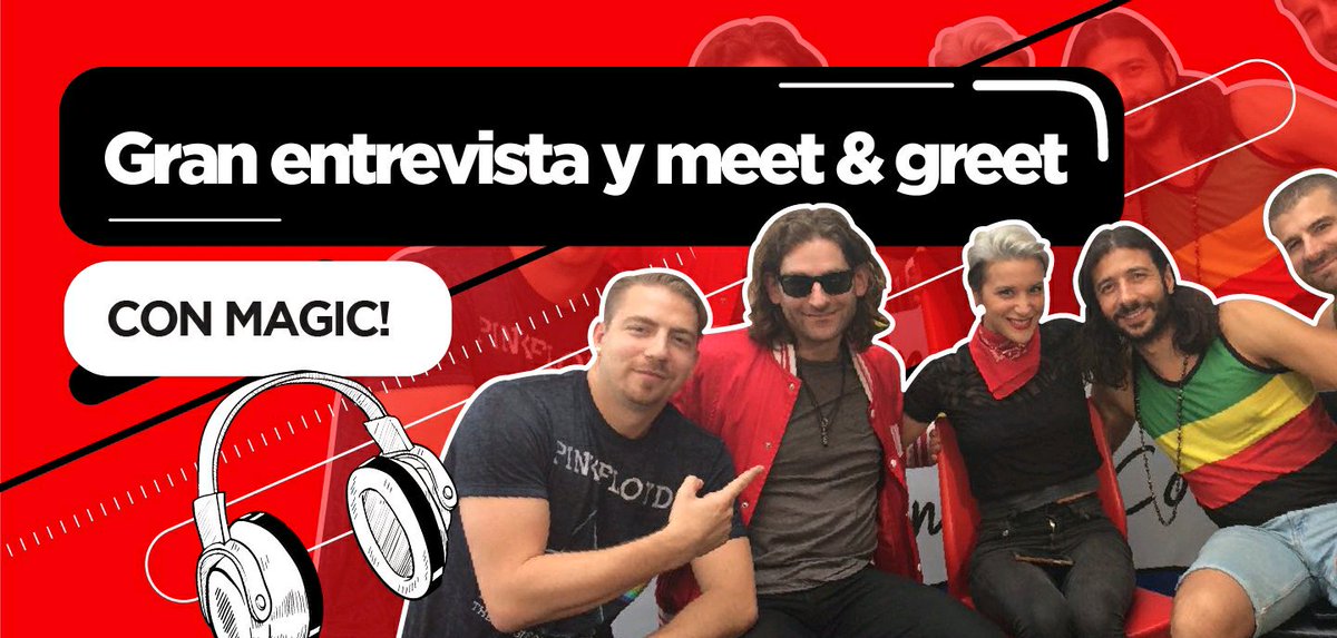 CintiaFerrariLR's tweet photo. Gran entrevista y meet &amp; greet con Magic!! Éste y otros GLUPS en #CocaColaForMe. Descargala: https://t.co/RzpHOg83zE https://t.co/leDCrsyiPT