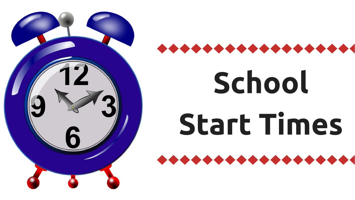 Image result for school starting times clipart