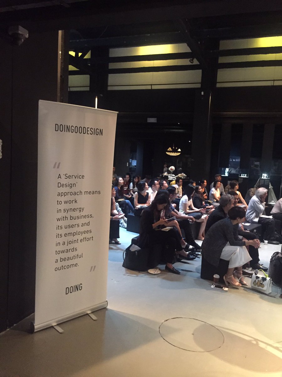 Intersezioni's tweet photo. #doingoodesign conference at #reddotsg #singaporedesignweek https://t.co/yLJaxhKXPS