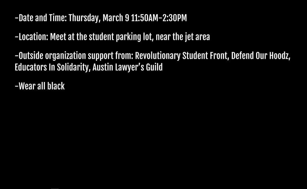 DVHS2K17's tweet photo. This is our last message before tomorrow's event. We've tried our hardest to organize a student led protest that will bring change. Join us. https://t.co/M0QeXdnHls