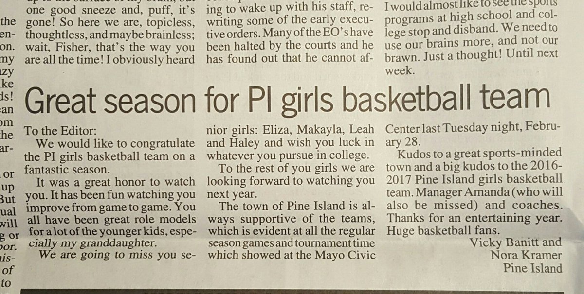 PI_GirlsHoops's tweet photo. Not sure the author of this has Twitter,  but Thank you as well! 🏀💛🏀 https://t.co/F0wySaPj1C