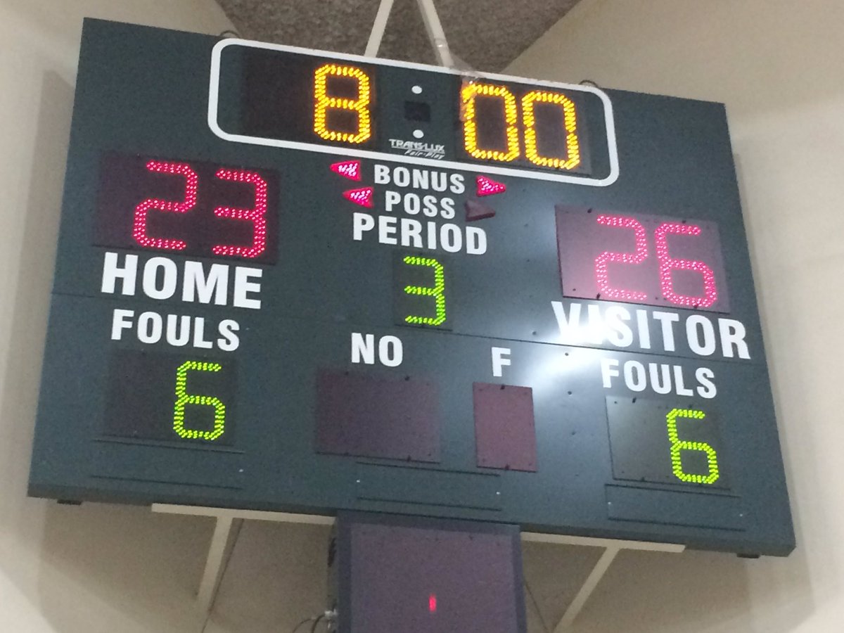 Tough half, down 3! We need Viking Nation to get the team going.