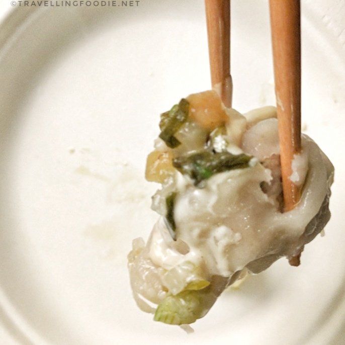 Ginger Pork Dumpling from Cafe Belong at Sustainable Dim Sum by Drink Inc. Events