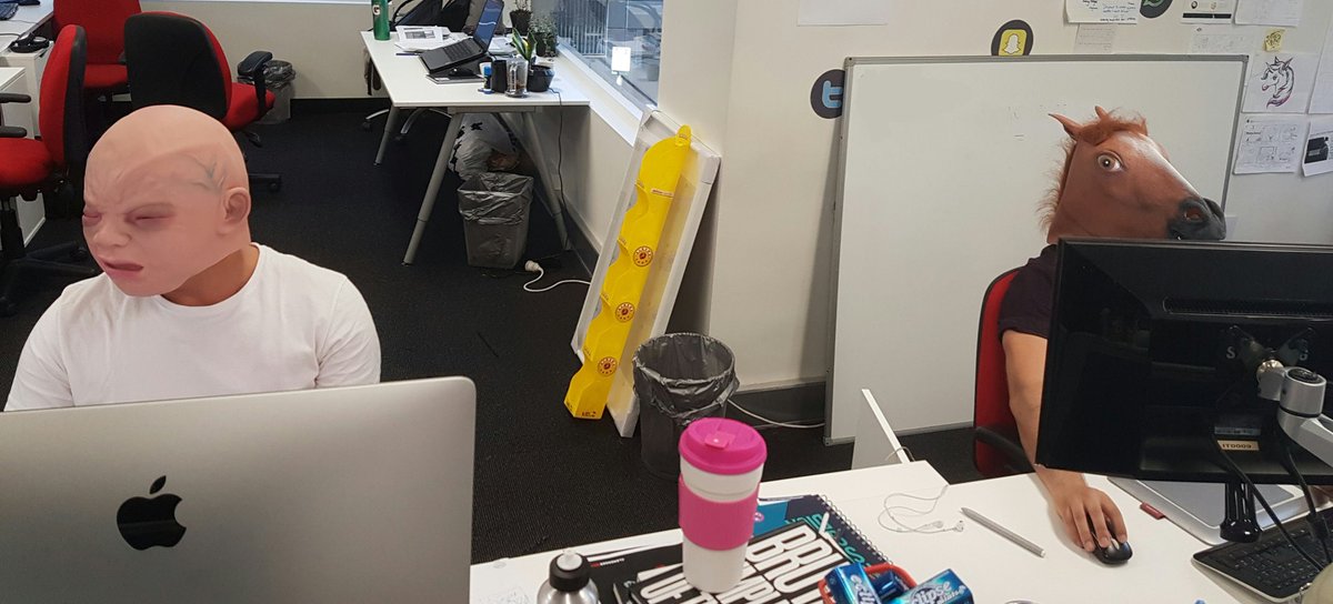 cspizzica's tweet photo. Normal afternoon in the office #agencylife https://t.co/48OQ1m14zV