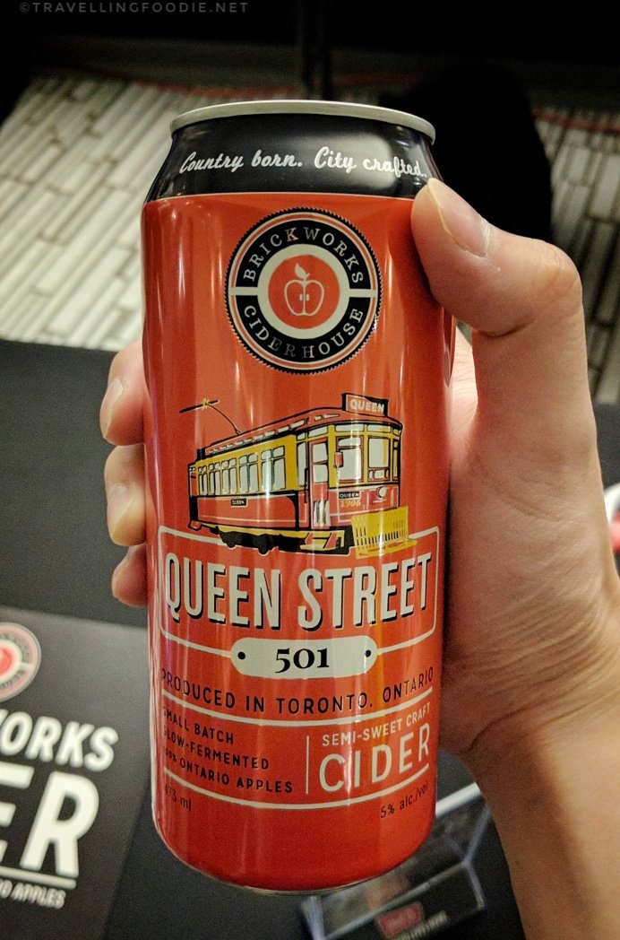 Semi-sweet Craft Cider from Brickworks Ciderhouse at Sustainable Dim Sum by Drink Inc. Events