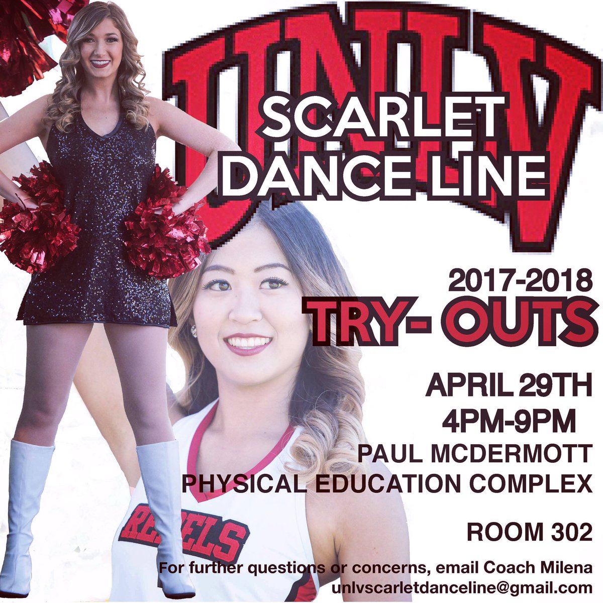 Join the most fabulous team on campus!!