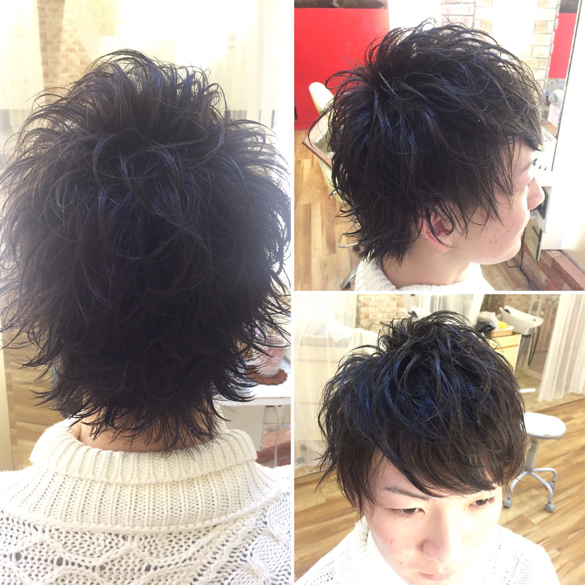 宮川太志 Hairmakefrei 代表 お客様 束感カット メンズスタイル 初パーマ パーマで失敗して嫌になった方 パーマが嫌いな方いません もう一度お任せしてくれません メンズスタイル集 髪型 人気 大阪 梅田 メンズカット 束感スタイル