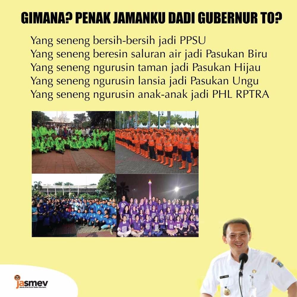 BosErvan's tweet photo. #BaDjaJujur 
Basuki Djarot ga main SARA, bukti kinerja ud banyak. Yuk ah dukung Basuki Djarot 2 periode. Jgn dukung yg suka main SARA. https://t.co/ZWzg5fkfy3