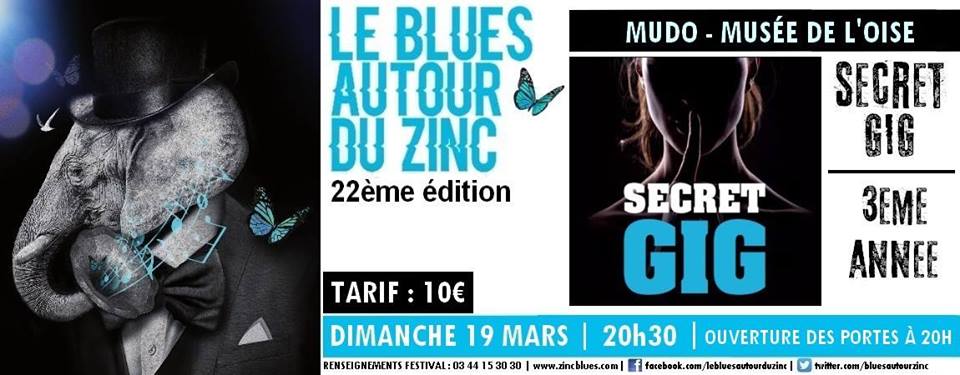 bluesautourzinc's tweet photo. SECRET GIG le dimanche 19 mars à 20h30 au @MUDOOise. Un des coups de coeur de cette 22ème édition du Blues Autour du Zinc ! #BAZ2017 https://t.co/4Mmoici49j