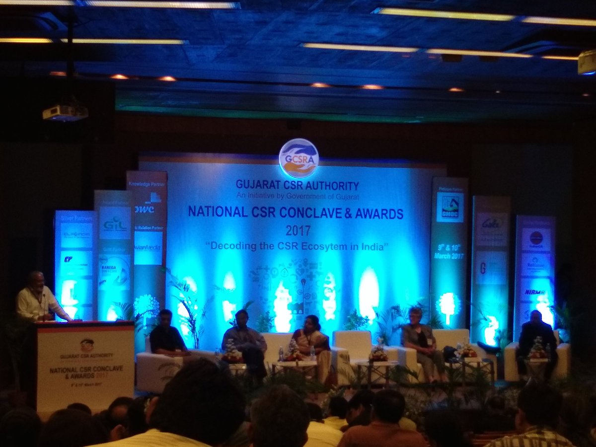 #GCSRA#NationalConclave: Lovely to see so many different players in one platform