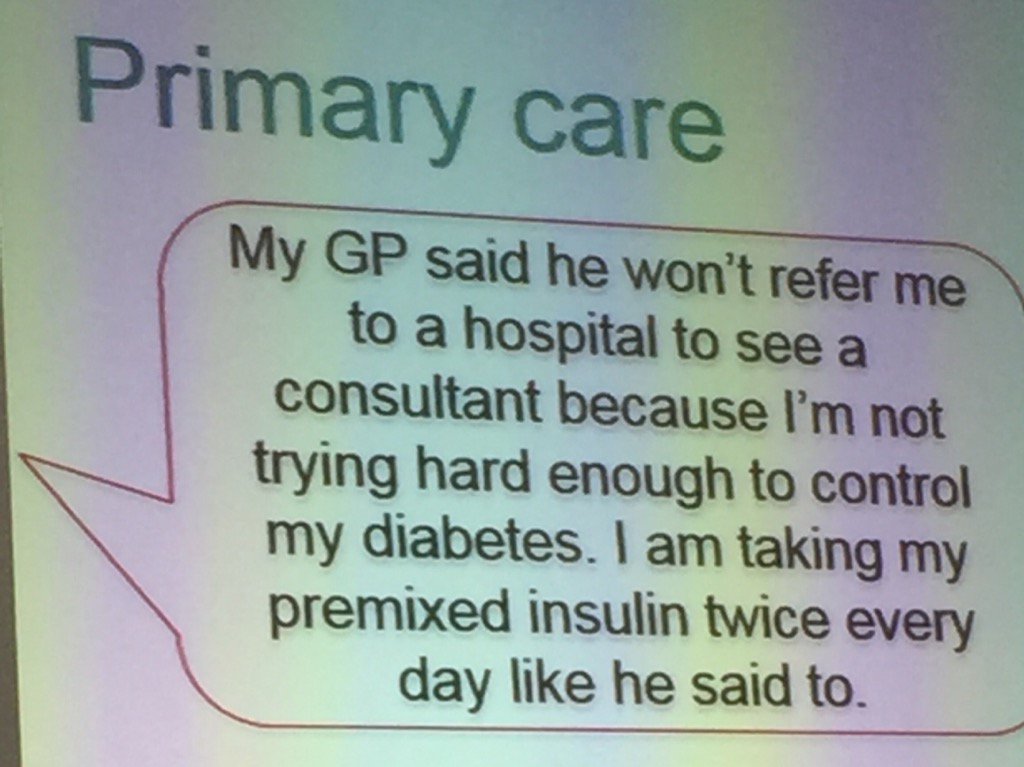 LisWarren's tweet photo. #DUKPC Precisely why @input exists #duabetes tech advice &amp; support https://t.co/vkDPFDWF9M