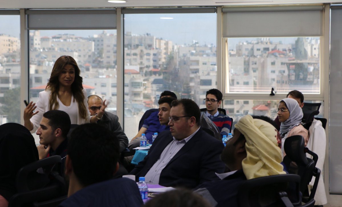 ZainJo's tweet photo. Starting the weekend with a great bootcamp Includes 28 semi-finalists out of 70 from MIT Enterprise Forum at Zain Jordan's HQ. #MITEFARAB https://t.co/O9yJ2mmsyI