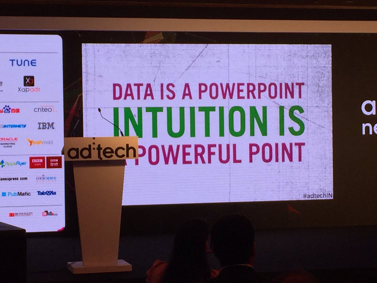 kiran261170's tweet photo. #adtechIN #ibmadtech pic says it all https://t.co/aseIxnw1tB