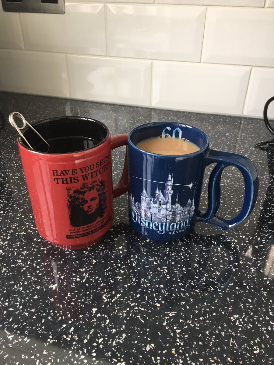 sfullofsugar21's tweet photo. I couldn't decide which mug to use so made two cups of tea! #teaproblems #mugproblems https://t.co/xynaQFryHh