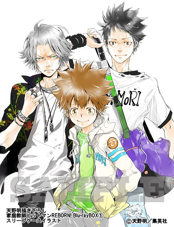 Wtk Jp Katekyo Hitman Reborn Blu Ray Box 1 Cover Art Packaging T Co Xrrw9mzc4c