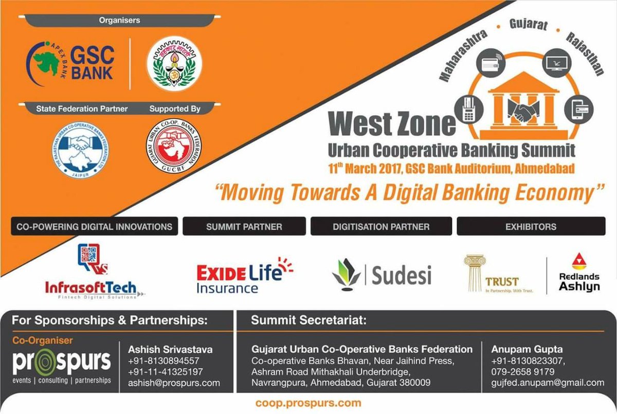 SudesiCloud's tweet photo. @SudesiCloud is the Digitisation Partner at Urban Cooperative #Banking Summit. #DigitalBanking #DigitalIndia #CIO #CTO #BFSI #bfsisoftware https://t.co/HsE1zIYie4