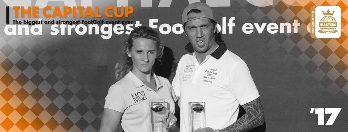 There she is, female player number 31 at the Capital Cup: the italian superstar Martina Quintarelli! #footgolf #amsterdam #strongestever