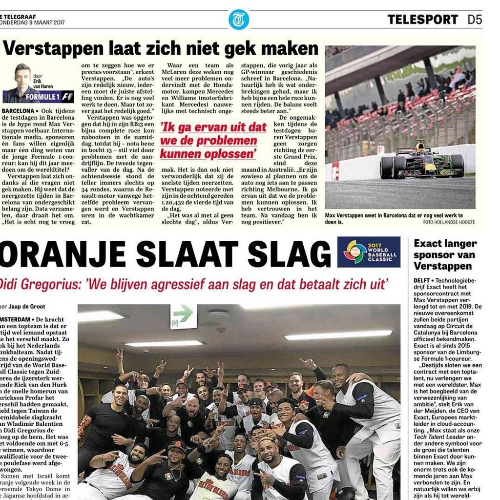 preciesmark's tweet photo. BAM! sponsor contract @maxverstappen1 verlengd met twee jaar!! #accountancysummit https://t.co/Kx9g88mNZZ https://t.co/pFg56EfdP6