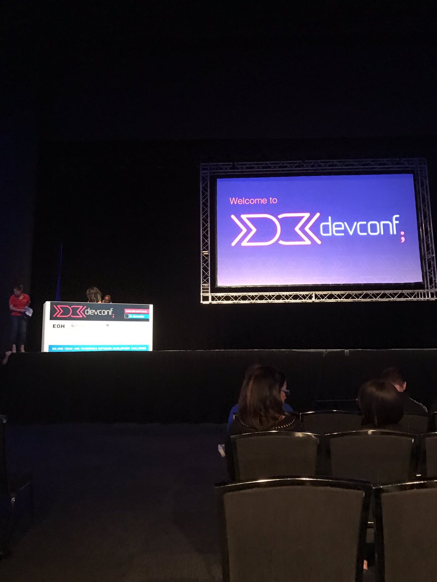 johanbisschoff's tweet image. Excited to get going at #devconference17