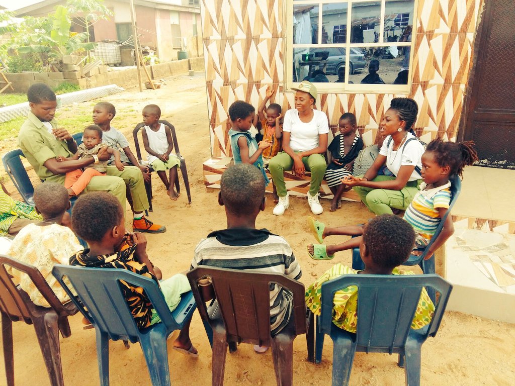 vsonysclagos's tweet photo. Esther, Emmanuel and Juliana makes space meeting -  home friendly and very informative. https://t.co/0lFdSTTBXb