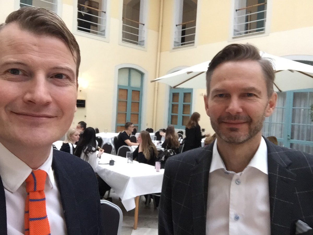 Sanfrid2006's tweet photo. Sista stoppet för #Retailevrywhere, Börshuset i Malmö. #Tieto #Cem #NRF17 #HUI https://t.co/VxUnvF4vgK