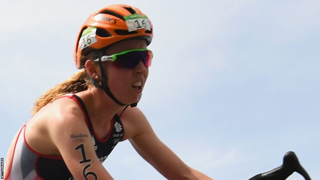 BBCSportWales's tweet photo. Refreshed Welsh triathle Non Stanford targets 2018 Commmonwealth Games glory after Rio Olympics disappointment https://t.co/QuI7eRqXyn https://t.co/AvDILtApLP