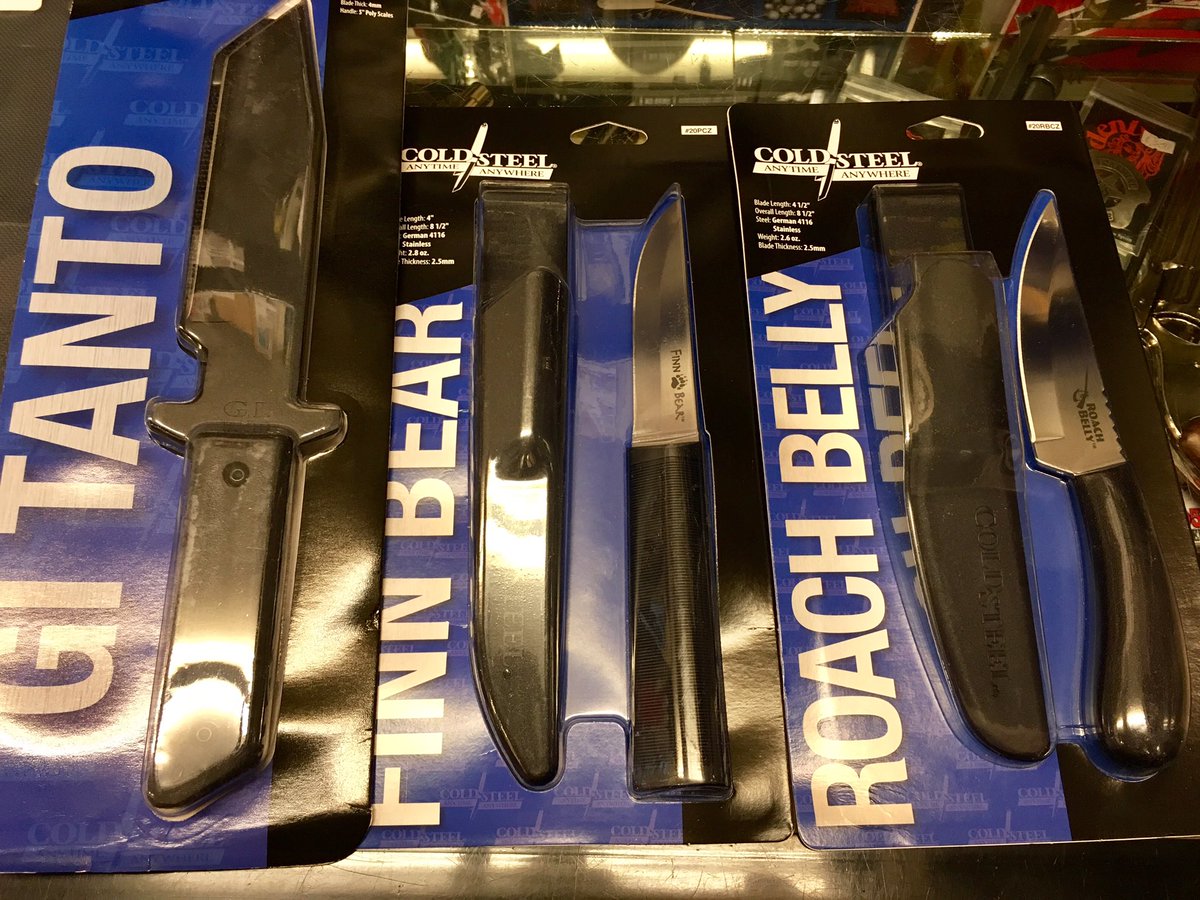 PlymouthGuns's tweet photo. **BACK IN STOCK 
Kershaw knives, Cold Steel knives, Uncle Henry knives, Schrade knives #kershaw #coldsteel #schrade #knife #lockknife https://t.co/BowcBOeXRs
