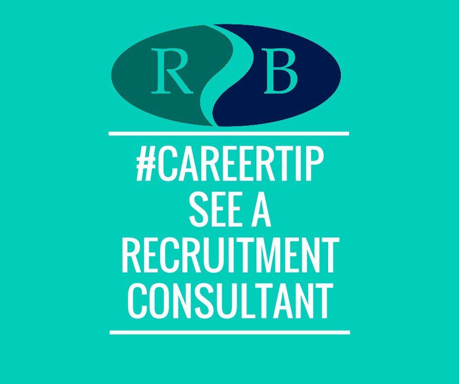 RB_Recruitment's tweet photo. #CareerTip It's important you build a relationship with your #recruitmentconsultant &amp; work in partnership for a competitive advantage! https://t.co/NRhZhfuQrf
