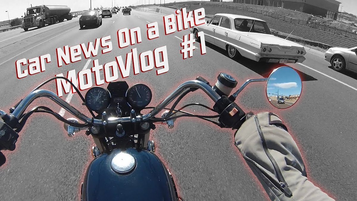 SirMattWest's tweet photo. (*NEW VIDEO*) CAR NEWS ON A BIKE || Motovlog #1 
https://t.co/8oHjw9yd5d
#suzuki #gs850 #motovlog #youtuber #colorado https://t.co/SXWCKKgG48