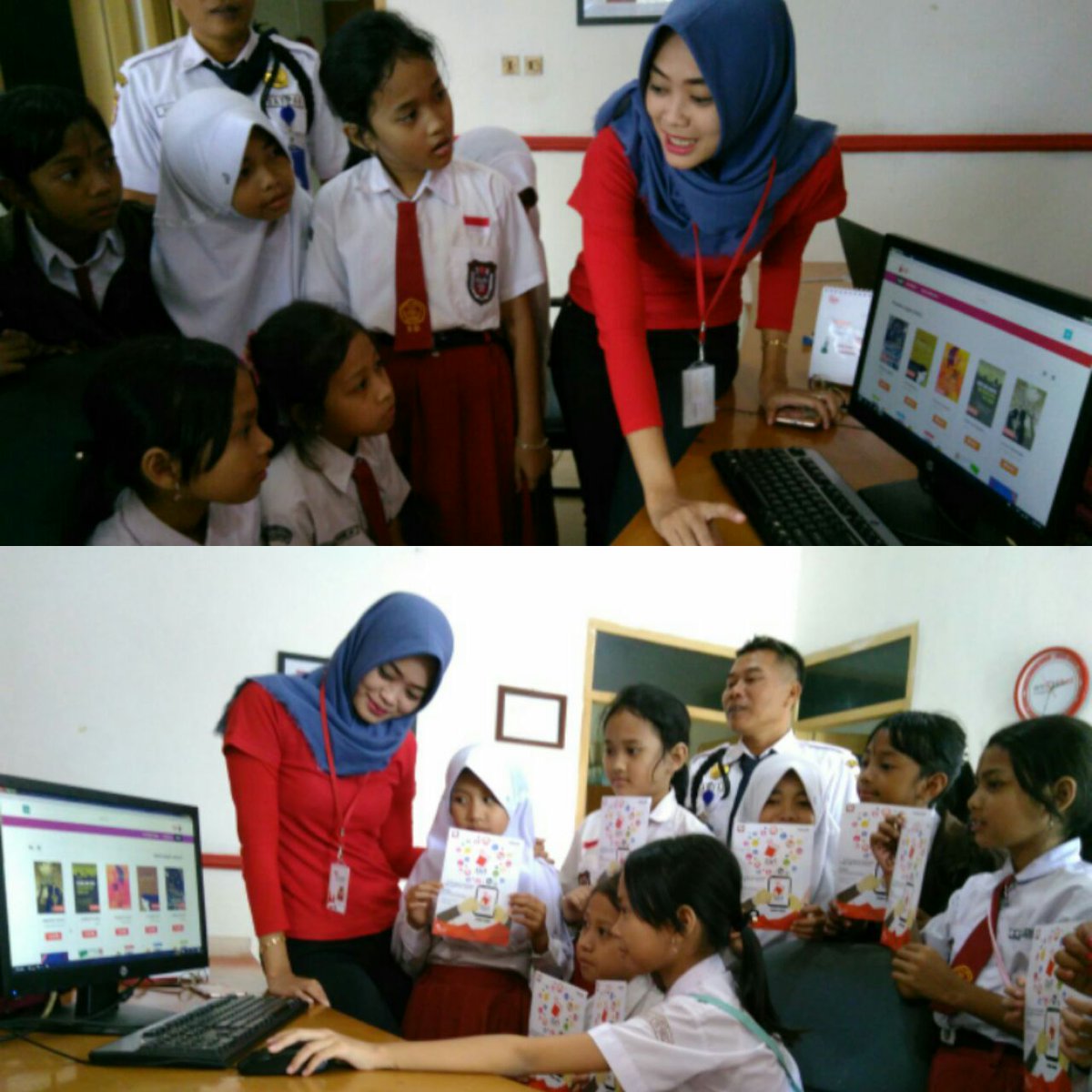 riesari6's tweet photo. dengan padi memhaca jadi lebih seru dan menyenangkan 😄 @Synergy_Telkom#bumnhadiruntuknegeri#paditreg2#plasarangkasbitung https://t.co/WNfkipXYgU