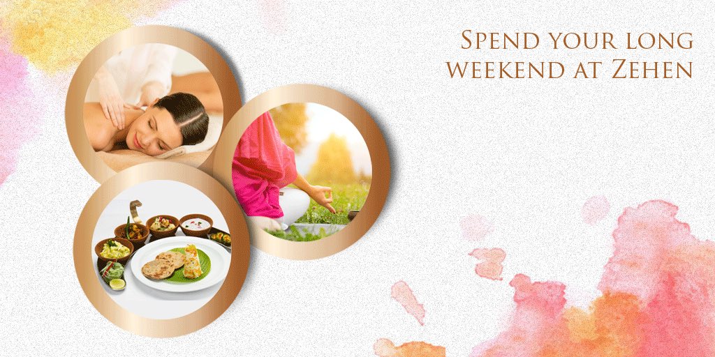 MyZehen's tweet photo. #LongWeekendGoals
Enjoy a rejuvenating spacation #AtZehen with our bespoke Ayurvedic Retreats. Details- https://t.co/EL5w1cujCi https://t.co/1dos522bSs
