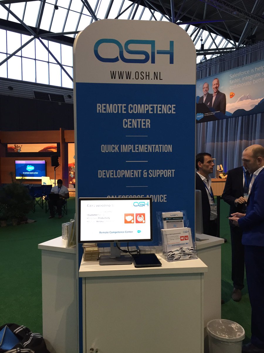 osh_solutions's tweet image. Kom ook langs op de OSH stand op de Salesforce World Tour! #salesforceworldtour @salesforce #salesforce