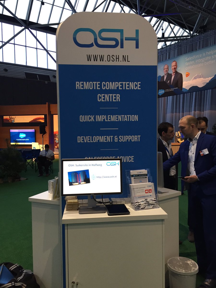 osh_solutions's tweet image. Kom ook langs op de OSH stand op de Salesforce World Tour! #salesforceworldtour @salesforce #salesforce