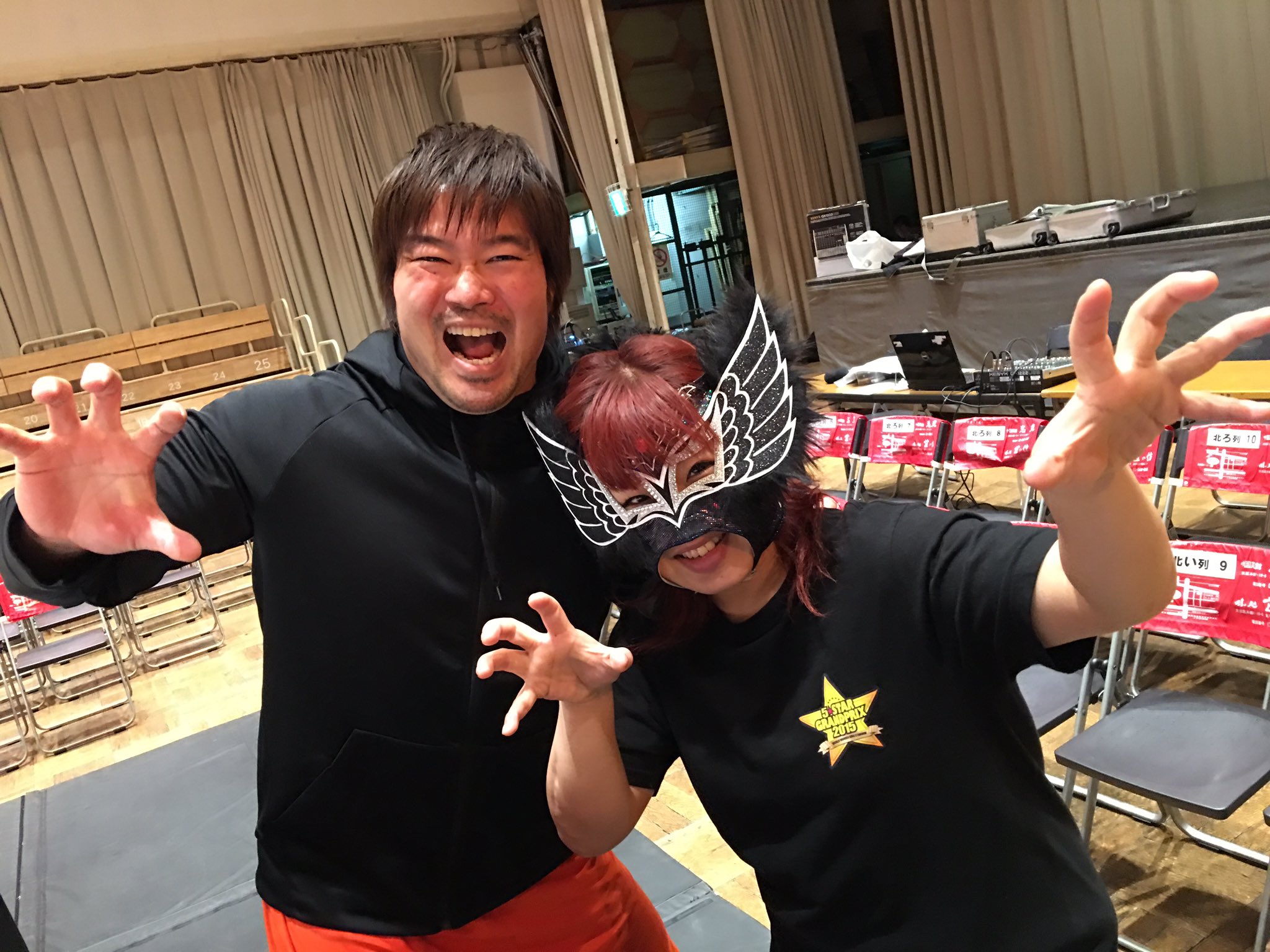 スターダム Stardom 本日 ミックスマッチでタッグを組むkai ブラック ミッドナイト デビルが登場 T Co 9miphraa2f Twitter
