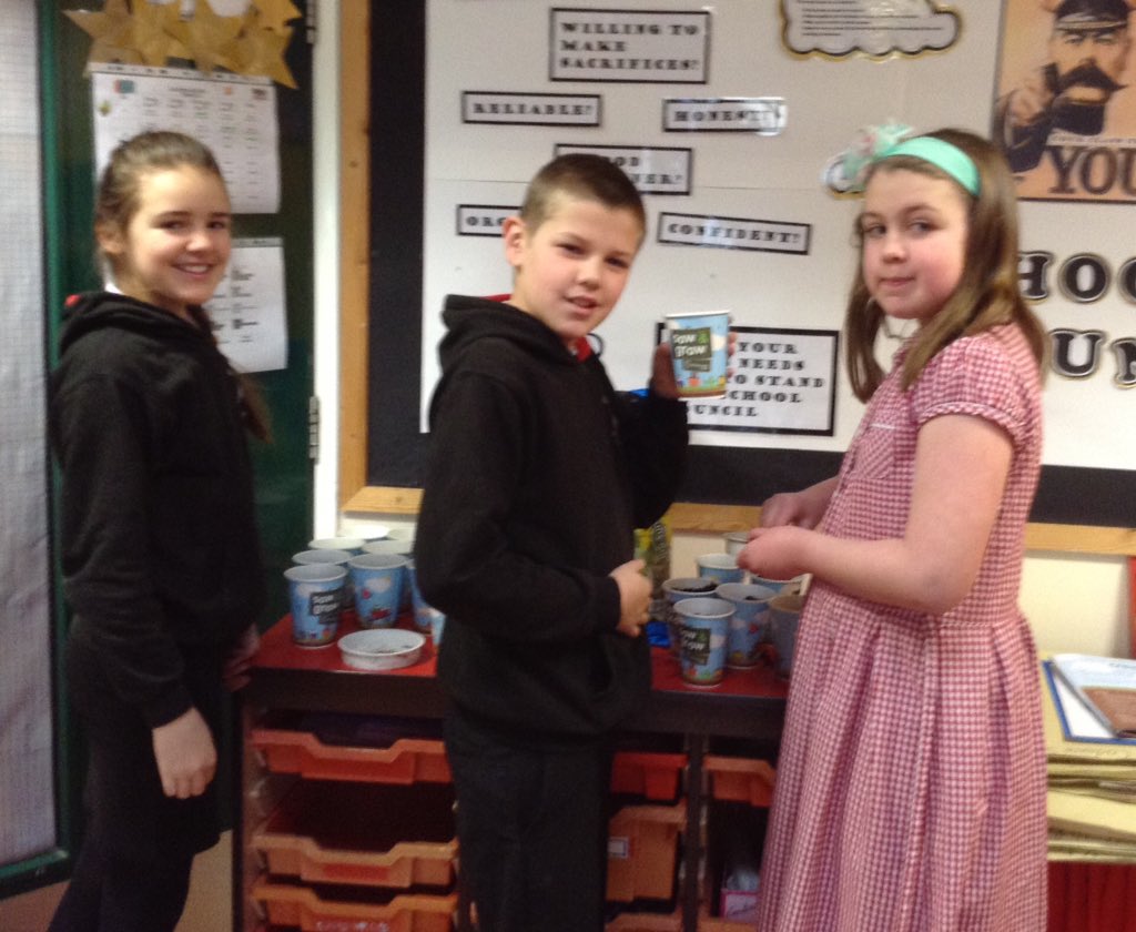 WooldaleJ6C's tweet photo. We have started to sow some of our seeds from @innocent in the #sowandgrowuk challenge. https://t.co/u2Va06nZ60