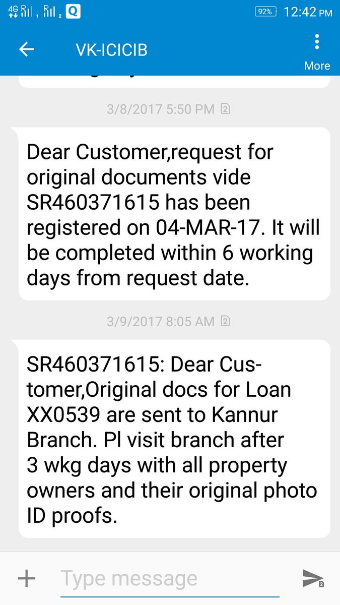 Sachin_Chow's tweet photo. #icicibank property doc misplaced after oan foreclosure staff at vashi not responding https://t.co/wGeKkz899Z
