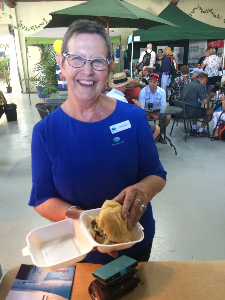 Day 3 and sold out in under 2 hours. How do you know your selling good BBQ? when vegetarian buys a brisket burger and smiles.