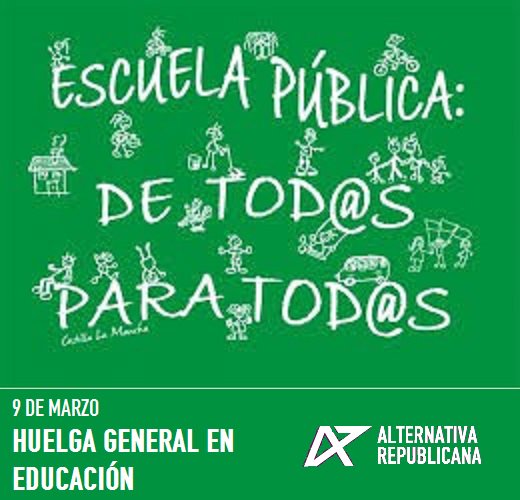 ALTER_info's tweet photo. #HuelgaGeneralEducativa #9M #EducacionPublica Sobran los motivos. https://t.co/Ma6X8sPJP7