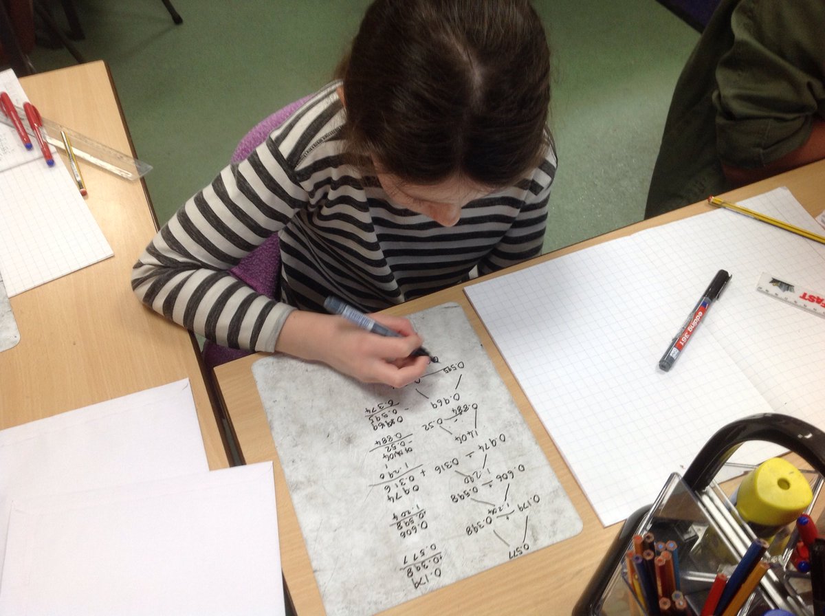 ClaphamTerrace1's tweet photo. We're solving decimal problems in Year 5. #challengingmaths https://t.co/w6Q43GBOXz