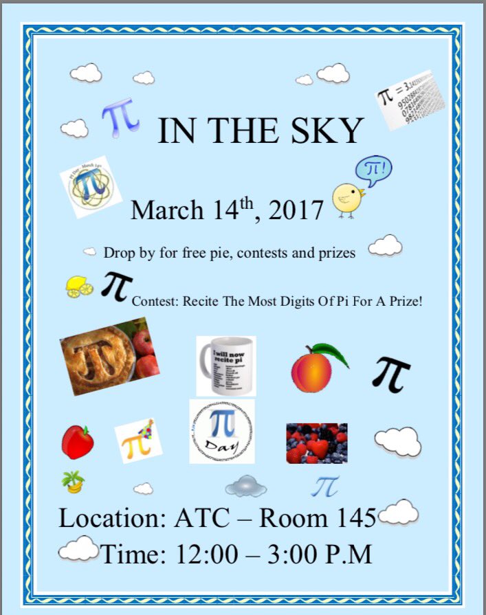 VVC on Twitter: "Mark your calendar! National Pie Day Tuesday March