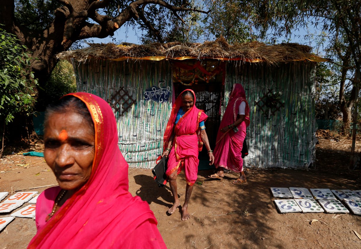 NationalViewUAE's tweet photo. Inside India: School for grandmothers - https://t.co/22HJerVdZr - #Aajibaichi #Shaala #school #Fangane #Village #india #education https://t.co/CXZjubL91c