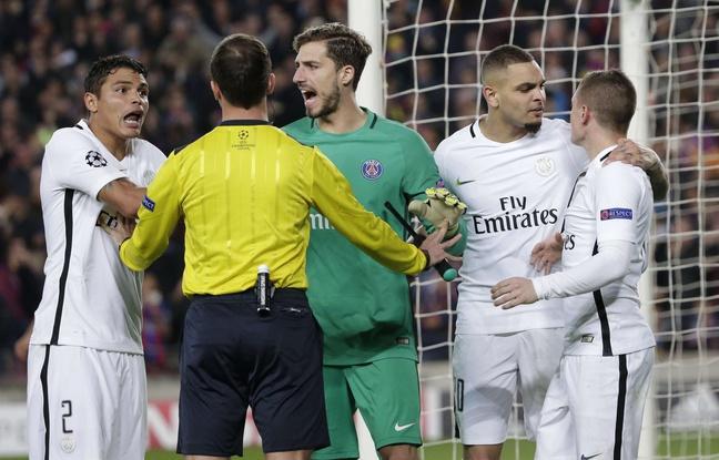 20Minutes's tweet photo. Barça-PSG: «C’est clair que je fais faute sur Di Maria», Paris s’est salement fait voler par l’arbitre https://t.co/6zxDlZ3KN4 https://t.co/hvp3jdoJZj